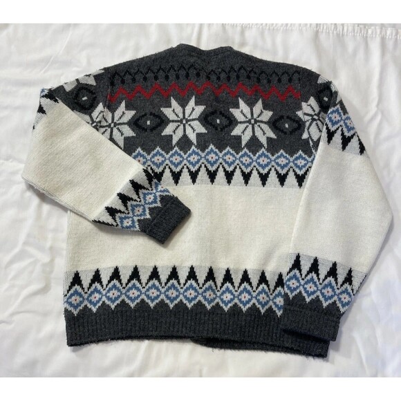 Vintage Lady Puritan Snowflake Cardigan Sweater Womens Size S/M Button Front - Picture 15 of 15